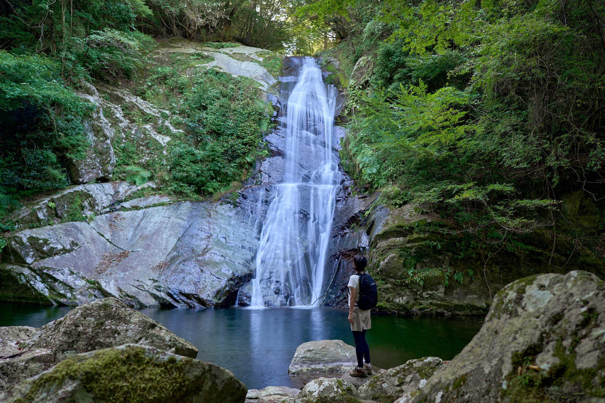 祖母山一合目の滝